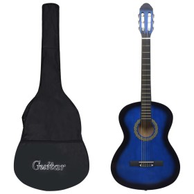 Set de guitarra clásica para principiante 12 pzas 4/4 39" de vidaXL, Guitarras - Ref: Foro24-70109, Precio: 94,91 €, Descuent...