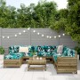 Garden sofa set 8 pieces impregnated pine wood by vidaXL, Garden sets - Ref: Foro24-3250567, Price: 502,95 €, Discount: %