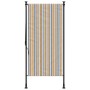 Yellow and white steel fabric exterior roller blind by vidaXL, Awnings - Ref: Foro24-368772, Price: 57,99 €, Discount: %