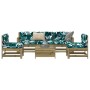 Gartensofa-Set 6-teilig aus imprägniertem Kiefernholz von vidaXL, Gartensets - Ref: Foro24-3250739, Preis: 355,12 €, Rabatt: %