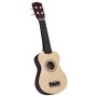 Juego de ukelele soprano para niños con funda madera clara 21" de vidaXL, Instrumentos de cuerda - Ref: Foro24-70146, Precio:...