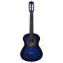 Guitarra clásica para niños y principiantes azul 1/2 34" de vidaXL, Guitarras - Ref: Foro24-70124, Precio: 61,33 €, Descuento: %