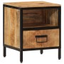 Solid mango wood bedside table 40x35x50 cm by vidaXL, Nightstands - Ref: Foro24-358912, Price: 97,82 €, Discount: %