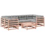 7-teiliges Gartensofa-Set mit Kissen aus Douglasienholz von vidaXL, Gartensets - Ref: Foro24-3299314, Preis: 671,02 €, Rabatt: %