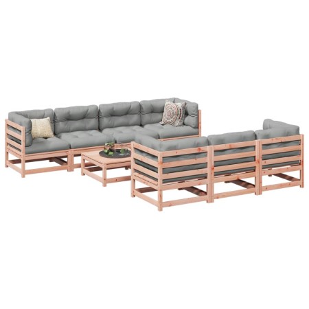 Garden sofa set 8 pieces solid Douglas fir wood by vidaXL, Garden sets - Ref: Foro24-3299321, Price: 436,99 €, Discount: %