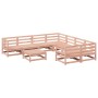 Garden sofa set 9 pieces solid Douglas fir wood by vidaXL, Garden sets - Ref: Foro24-3299368, Price: 494,41 €, Discount: %