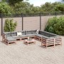 Garden sofa set 12 pieces solid Douglas fir wood by vidaXL, Garden sets - Ref: Foro24-3299653, Price: 679,32 €, Discount: %