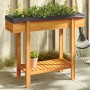 Solid acacia wood flowerbed planter 90x30x75 cm by vidaXL, Pots and planters - Ref: Foro24-366499, Price: 88,05 €, Discount: %