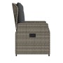 Garden recliners 2 pcs gray synthetic rattan by vidaXL, Garden chairs - Ref: Foro24-368654, Price: 198,59 €, Discount: %