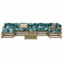 Gartensofa-Set 8-teilig aus imprägniertem Kiefernholz von vidaXL, Gartensets - Ref: Foro24-3250635, Preis: 468,28 €, Rabatt: %