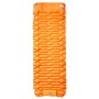 Colchón de camping autoinflable con almohada 1 persona naranja de vidaXL, Colchones de aire - Ref: Foro24-4007104, Precio: 37...