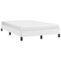 White synthetic leather bed frame 120x190 cm by vidaXL, Beds and slatted bases - Ref: Foro24-3269620, Price: 104,99 €, Discou...