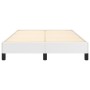 Estructura de cama cuero sintético blanco 120x190 cm de vidaXL, Camas y somieres - Ref: Foro24-3269620, Precio: 104,99 €, Des...