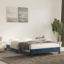 Dark blue velvet bed frame 120x190 cm by vidaXL, Beds and slatted bases - Ref: Foro24-3269629, Price: 97,99 €, Discount: %