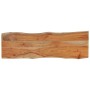 Rectangular board acacia wood live edge 110x40x2.5 cm by vidaXL, Table tops - Ref: Foro24-370613, Price: 64,92 €, Discount: %