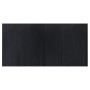 Alfombra rectangular bambú negro 100x200 cm de vidaXL, Alfombras - Ref: Foro24-376804, Precio: 27,53 €, Descuento: %