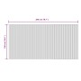 Rechteckiger schwarzer Bambusteppich 100x200 cm von vidaXL, Teppiche - Ref: Foro24-376804, Preis: 27,53 €, Rabatt: %