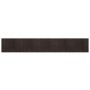 Dark brown rectangular bamboo rug 80x500 cm by vidaXL, Rugs - Ref: Foro24-376929, Price: 51,70 €, Discount: %