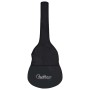 Funda para guitarra clásica 4/4 tela negro 100x37 cm de vidaXL, Fundas y estuches de guitarra - Ref: Foro24-70155, Precio: 14...