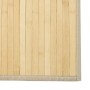 Rectangular bamboo rug light natural color 100x1000 cm by vidaXL, Rugs - Ref: Foro24-376969, Price: 113,30 €, Discount: %