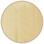 Round bamboo rug light natural color 80 cm by vidaXL, Rugs - Ref: Foro24-376981, Price: 15,42 €, Discount: %