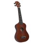 Soprano ukulele set for children with dark wood case 23" by vidaXL, String instruments - Ref: Foro24-70150, Price: 37,90 €, D...