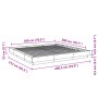 Estructura de cama madera de ingeniería gris hormigón 180x200cm de vidaXL, Camas y somieres - Ref: Foro24-3281171, Precio: 16...