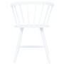 Dining chairs 4 units solid white rubber wood by vidaXL, dining chairs - Ref: Foro24-247366, Price: 337,06 €, Discount: %