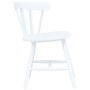 Dining chairs 4 units solid white rubber wood by vidaXL, dining chairs - Ref: Foro24-247366, Price: 337,06 €, Discount: %