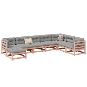 Garden sofa set 8 pieces solid Douglas fir wood by vidaXL, Garden sets - Ref: Foro24-3299576, Price: 430,16 €, Discount: %