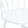 Dining chairs 4 units solid white rubber wood by vidaXL, dining chairs - Ref: Foro24-247366, Price: 337,06 €, Discount: %