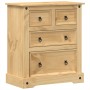 Corona chest of drawers solid pine wood 80x43x91 cm by vidaXL, Storage trunks - Ref: Foro24-4005670, Price: 163,86 €, Discoun...