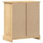 Cómoda cajonera Corona madera maciza de pino 80x43x91 cm de vidaXL, Baúles de almacenamiento - Ref: Foro24-4005670, Precio: 1...