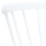 Dining chairs 4 units solid white rubber wood by vidaXL, dining chairs - Ref: Foro24-247366, Price: 337,06 €, Discount: %