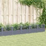 Jardinera con clavijas PP gris 363,5x43,5x43,5 cm de vidaXL, Maceteros y jardineras - Ref: Foro24-368029, Precio: 115,99 €, D...