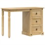 Corona dressing table solid pine wood 110x50x75 cm by vidaXL, Desks - Ref: Foro24-4005685, Price: 133,43 €, Discount: %