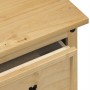 Corona dressing table solid pine wood 110x50x75 cm by vidaXL, Desks - Ref: Foro24-4005685, Price: 133,43 €, Discount: %