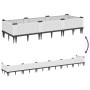 Planter with white PP pegs 125x40x28.5 cm by vidaXL, Pots and planters - Ref: Foro24-368015, Price: 42,40 €, Discount: %