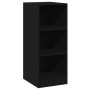 Armario de madera de ingeniería negro 48x41x102 cm de vidaXL, Organizadores de vestidores y perchas de barra - Ref: Foro24-84...