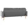 3-Sitzer-Sofa aus hellgrauem Stoff von vidaXL, Sofas - Ref: Foro24-288713, Preis: 383,59 €, Rabatt: %