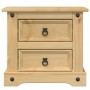 Corona bedside table solid pine wood 53x39x50 cm by vidaXL, Nightstands - Ref: Foro24-4005658, Price: 70,77 €, Discount: %