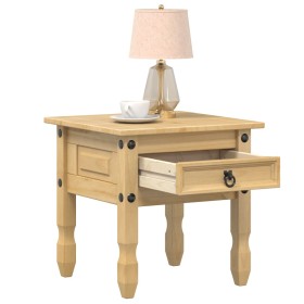 Corona side table solid pine wood 50x50x50 cm by vidaXL, Side tables - Ref: Foro24-4005664, Price: 60,73 €, Discount: %