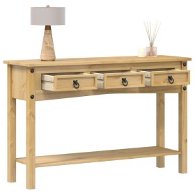 Corona console table solid pine wood 114x34.5x73 cm by vidaXL, Side tables - Ref: Foro24-4005666, Price: 117,38 €, Discount: %