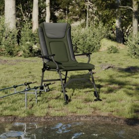 Green Folding Fishing Chair with Armrests by vidaXL, Garden chairs - Ref: Foro24-4006418, Price: 129,57 €, Discount: %