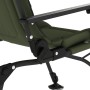 Silla de pesca con reposabrazos plegable verde de vidaXL, Sillas de jardín - Ref: Foro24-4006418, Precio: 131,02 €, Descuento: %