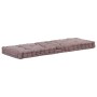 Cojín para palés algodón gris taupe 120x40x7 cm de vidaXL, Cojines para sillas y sofás - Ref: Foro24-48681, Precio: 42,04 €, ...