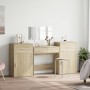 Sonoma Oak Engineered Wood 4-Piece Vanity Set by vidaXL, Bedroom furniture sets - Ref: Foro24-3276527, Price: 241,78 €, Disco...