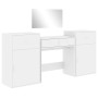 White Engineered Wood 4-Piece Vanity Set by vidaXL, Bedroom furniture sets - Ref: Foro24-3276525, Price: 223,60 €, Discount: %