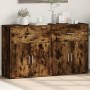 Engineered wood sideboard 2 pcs smoked oak 60x31x70cm by vidaXL, Sideboards - Ref: Foro24-3276550, Price: 128,20 €, Discount: %