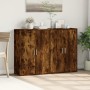 Sideboards 2 pcs engineered wood smoked oak 60x31x84 cm by vidaXL, Sideboards - Ref: Foro24-3276571, Price: 148,29 €, Discoun...